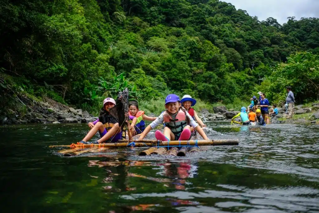 Imagine Taiwan Summer Camp 2019 Raft building 1