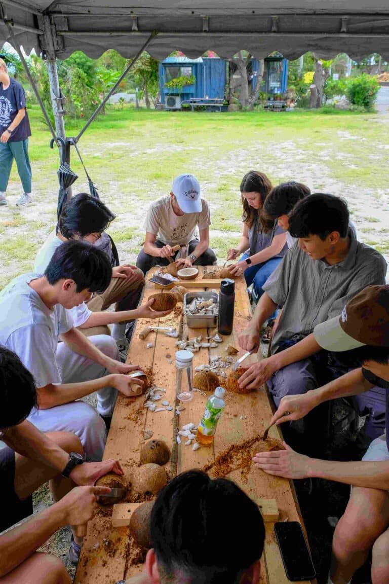 KAS Senior Trip 2024 - Coconut Workshop 1